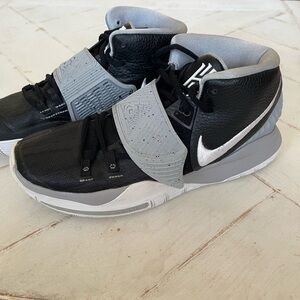 Nike Kyrie 6 Black and Gray Sneakers
